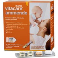 Jod - Multivitaminer Fedtsyrer Vitacare Mama Ammende 30 stk