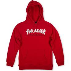 Thrasher Magazine L Sweatere Thrasher Magazine Godzilla Hoodie - Red