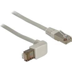 DeLock S/FTP Cat5e RJ45 (angled) 0.5m