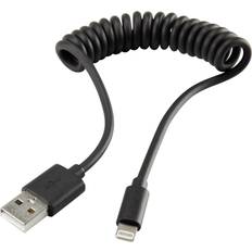 Renkforce USB-kabel Kabler Renkforce Spiral USB A-Lightning 1m