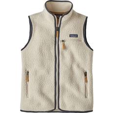 Patagonia Dame Overtøj Patagonia Women's Retro Pile Fleece Vest - Pelican