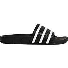 Adidas 49 - Herre Hjemmesko & Sandaler adidas Adilette Slides - Core Black/White
