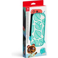 Nintendo Spil tilbehør Nintendo Nintendo Switch Animal Crossing Carrying Case & Screen Protector