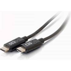 C2G USB-kabel Kabler C2G USB C-USB C 2.0 1.8m