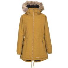 Trespass Celebrity Fleece Lined Parka Jacket - Golden Brown