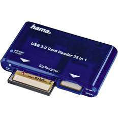 Hukommelseskortlæser Hama USB 2.0 35-in-1 Card Reader (55348)