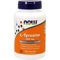 Now Foods A-vitaminer Vitaminer & Kosttilskud Now Foods L-Tyrosine 120 stk