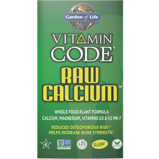 K-vitaminer Kosttilskud Garden of Life Vitamin Code Raw Calcium 60 stk