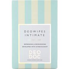 Alkoholfrie Intimservietter DeoDoc DeoWipes Intimate Jasmine Pear 10-pack