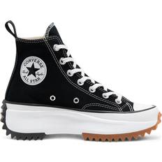 Converse 49 ½ - 5 - Dame Sneakers Converse Run Star Hike High Top - Black/White/Gum
