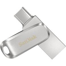 256 GB Hukommelseskort & USB Stik SanDisk USB 3.1 Ultra Dual Drive Luxe Type-C 256GB