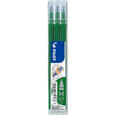 Pilot Frixion Ball Clicker Green M 0.7mm Refill 3-pack