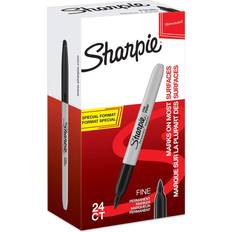 Sharpie Fine Point Permanent Marker 1mm Black 24 Pack