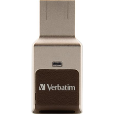 Verbatim 64 GB - USB 3.0/3.1 (Gen 1) - USB Type-A USB Stik Verbatim USB 3.0 Fingerprint Secure Drive 64GB