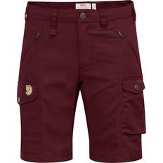 Fjällräven 48 - Dame - Høj talje Shorts Fjällräven Nikka Shorts Curved W - Dark Garnet