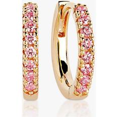 Sif Jakobs Rosa Smykker Sif Jakobs Ellera Earrings - Gold/Pink