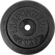 20 kg - 30 mm Vægtskiver inSPORTline Weight Plate 30mm 20kg