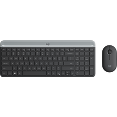Nordisk - Trådløs Tastaturer Logitech Slim Wireless Combo MK470 (Nordic)