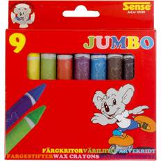 Sense Kridt Sense Wax Chalk Jumbo 9-pack
