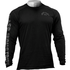 Gasp Træningstøj Overdele Gasp Throwback Long Sleeve T-shirt Men - Black