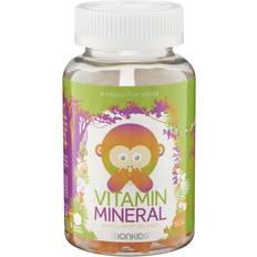 A-vitaminer - Zink Vitaminer & Mineraler Monkids Vitamin Mineral 60 stk