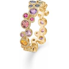 Turmalin Ringe Mads Z Poetry Luxury Rainbow Ring - Gold/Multicolour
