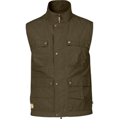 Grøn - M - Polyester Veste Fjällräven Reporter Lite Vest - Dark Olive