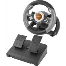 Defender Challenge Mini LE Gaming Wheel - Black/Silver