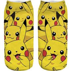 Pokémon Undertøj Børnetøj Pokémon Ankelstrumpor Nr. 1 - Yellow