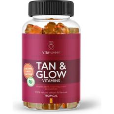 B-vitaminer - Jod Kosttilskud VitaYummy Tan & Glow 60 stk