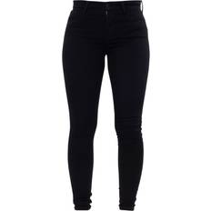 Levi's 10 - Dame Jeans Levi's 720 High Rise Super Skinny Jeans - Black Galaxy