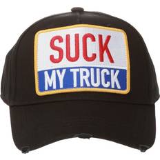 DSquared2 Dame Tilbehør DSquared2 Suck My Truck Embroidered Baseball Cap - Black