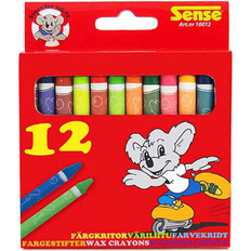 Sense Kridt Sense Wax Crayons 12-pack