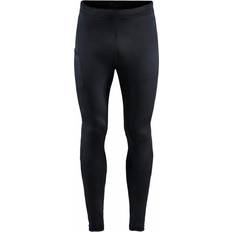 Herre - Jersey Tights Craft Sportswear ADV Essence Zip Tights Men - Black