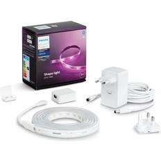 Hvid LED bånd Philips Hue Lightstrip Plus V4 EMEA 2m Base kit Multicolor LED bånd