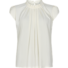 Plisseret - Polyester Overdele IN FRONT Grazia Blouse - Off White