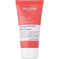 Decléor Solcremer & Selvbrunere Decléor Aloe Vera Sun Face Cream SPF50+ 50ml