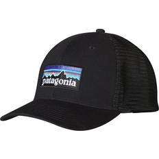 Patagonia P-6 Logo Trucker Hat - Black