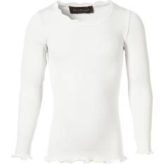 152 - Lange ærmer Bluser & Tunikaer Rosemunde Girl's Long Sleeved Blouse - New White (59160-1049)