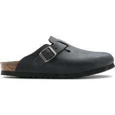 Birkenstock 4,5 - 47 Udetøfler Birkenstock Boston Oiled Leather - Black