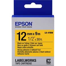Epson Markeringsbånd Epson LabelWorks Black on Yellow