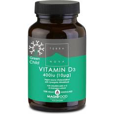 Spirulina Vitaminer & Mineraler Terra Nova Vitamin D3 400iu 50 stk