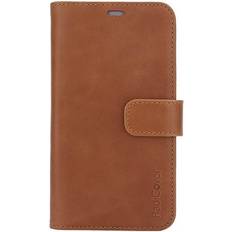 RadiCover Brun Covers med kortholder RadiCover Exclusive 2-in-1 Wallet Cover for iPhone X/XS