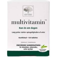 Hjerner - Ingefær Vitaminer & Mineraler New Nordic Multivitamin 120 stk