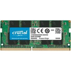 16 GB - 3200 MHz - SO-DIMM DDR4 RAM Crucial SO-DIMM DDR4 3200MHz 16GB (CT16G4SFRA32A)