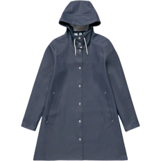 34 - Gummi Tøj Stutterheim Mosebacke Raincoat - Navy