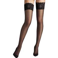 M Stay-ups Wolford Satin Touch 20 Stay-Up - Black
