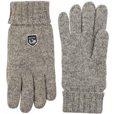 Grå - Uld Handsker Hestra Basic Wool Gloves - Grey