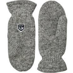 Grå - Uld Vanter Hestra Basic Wool Mitt - Grey