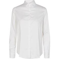 Mos Mosh Bomuld Overdele Mos Mosh Martina Sustainable Shirt - White